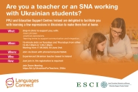 ESCI and PPLI Ukrainian Language Drop-In Clinic for Teachers and SNAs 