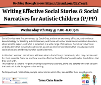 Writing Effective Social Stories and Social Narratives for Autistic Children